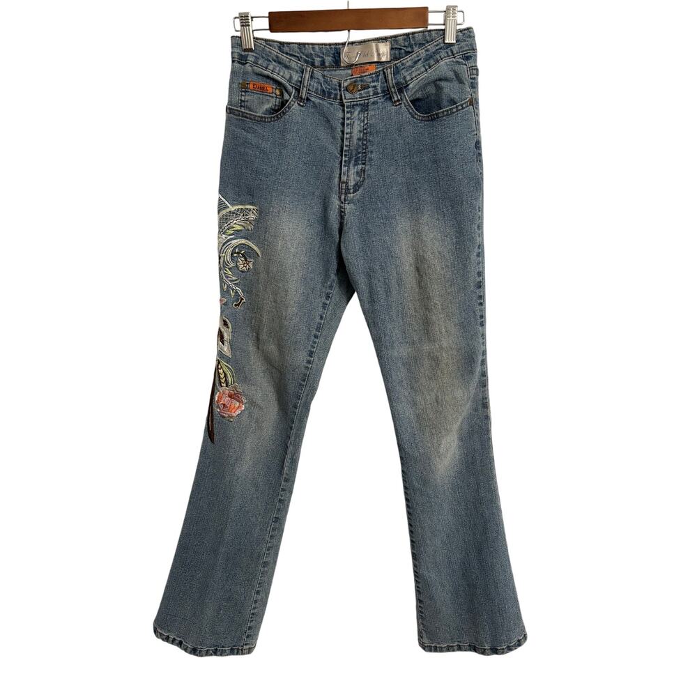 Daniel Jeans Juniors 11 Two‎ Old Bags Original Vintage Flared Y2K 90's Retro
